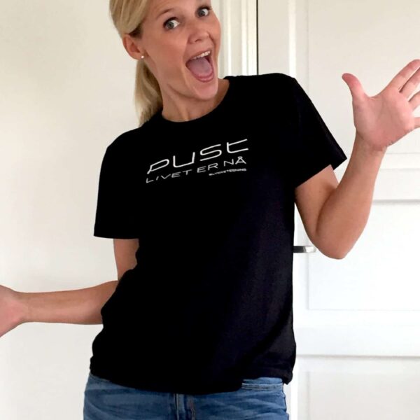 Lekker Lykke T-skjorte (Svart)