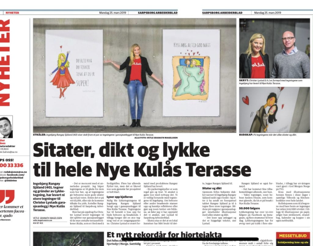 Lykketegning og Kulås Terasse