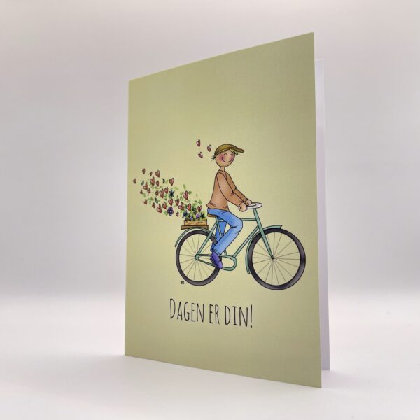 Gratulasjonskort Dagen er din