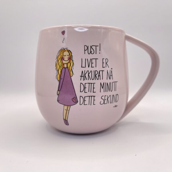 Salgsuksessen Lykkekoppen "Pust"