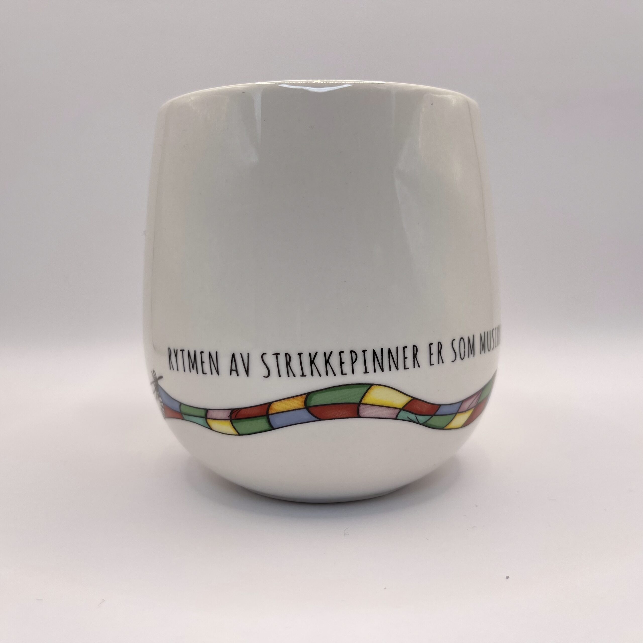 Lykkekoppen "Strikkekopp" - Bilde 4