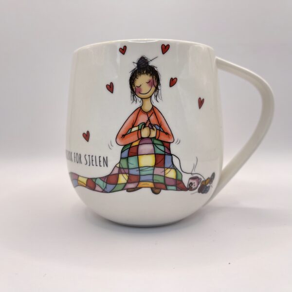 Lykkekoppen "Strikkekopp"