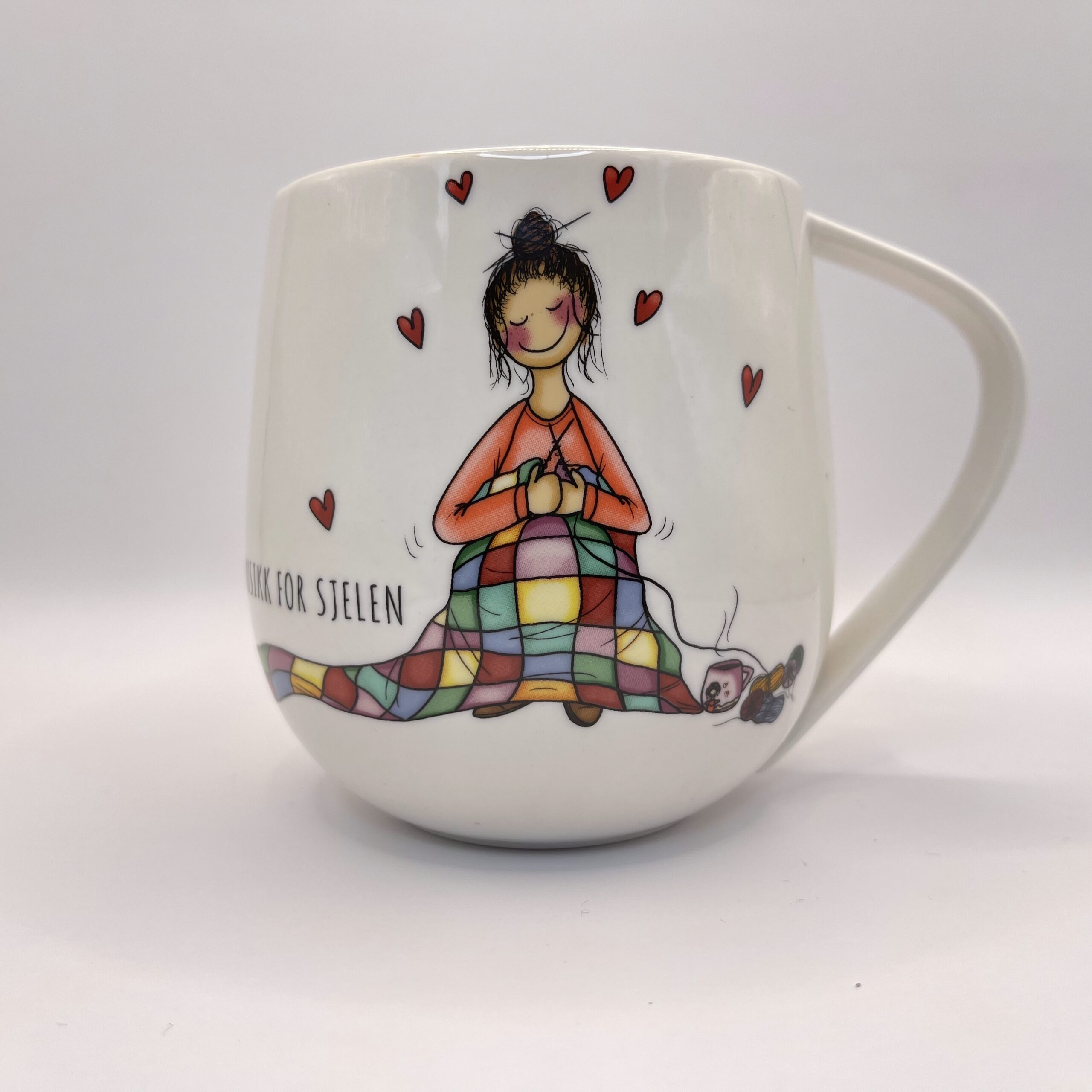 Lykkekoppen "Strikkekopp"