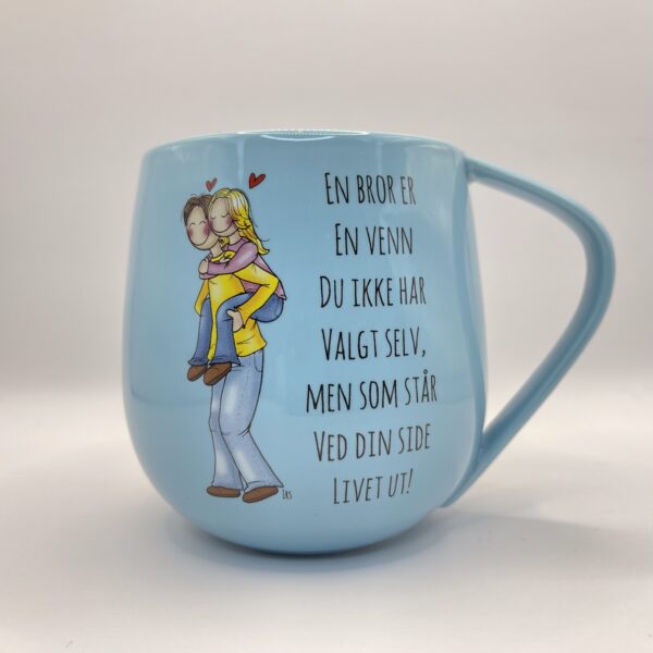 Lykketegningkopp; Bror