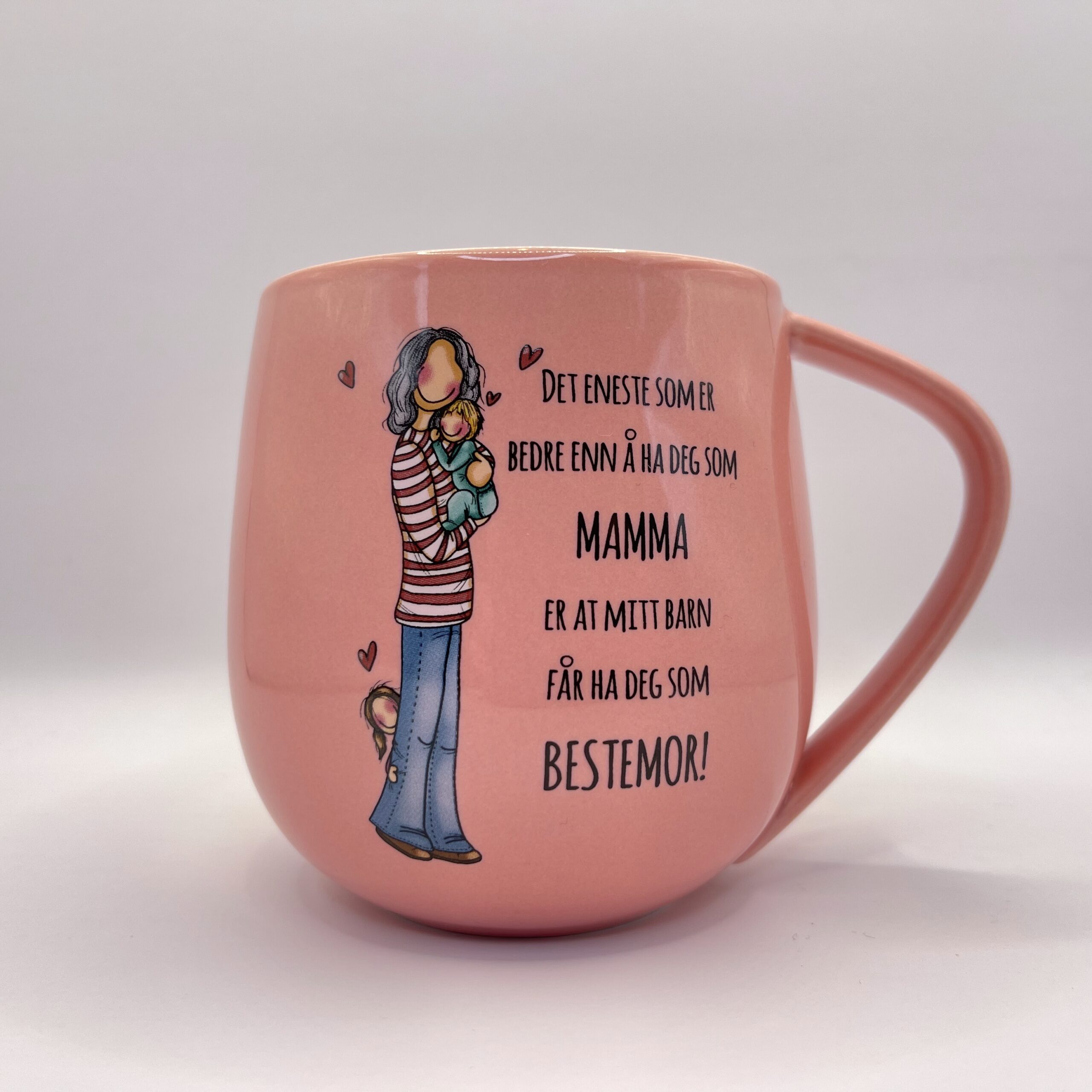 Lykketegning kopp "BESTEMOR".