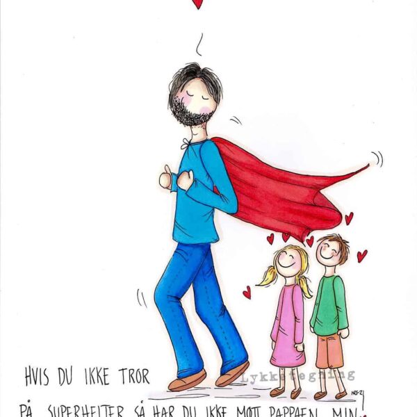 Illustrasjon - "Superhero»