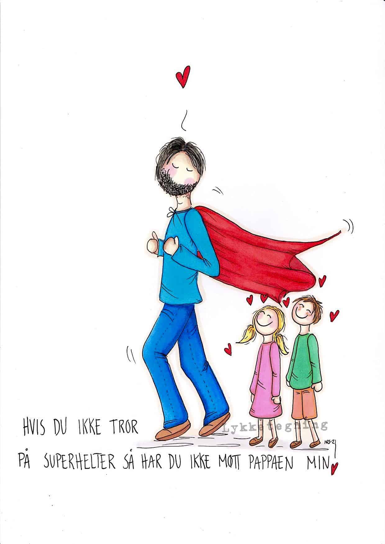 Illustrasjon - "Superhero»