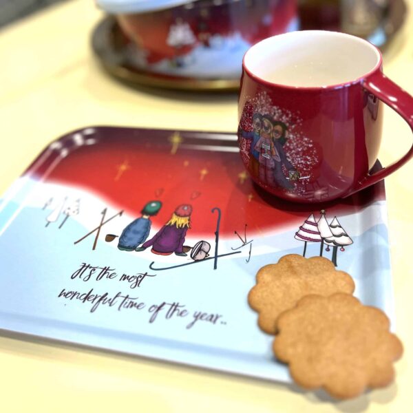 NYHET! Serveringsfat fra Lykketegning (JUL)