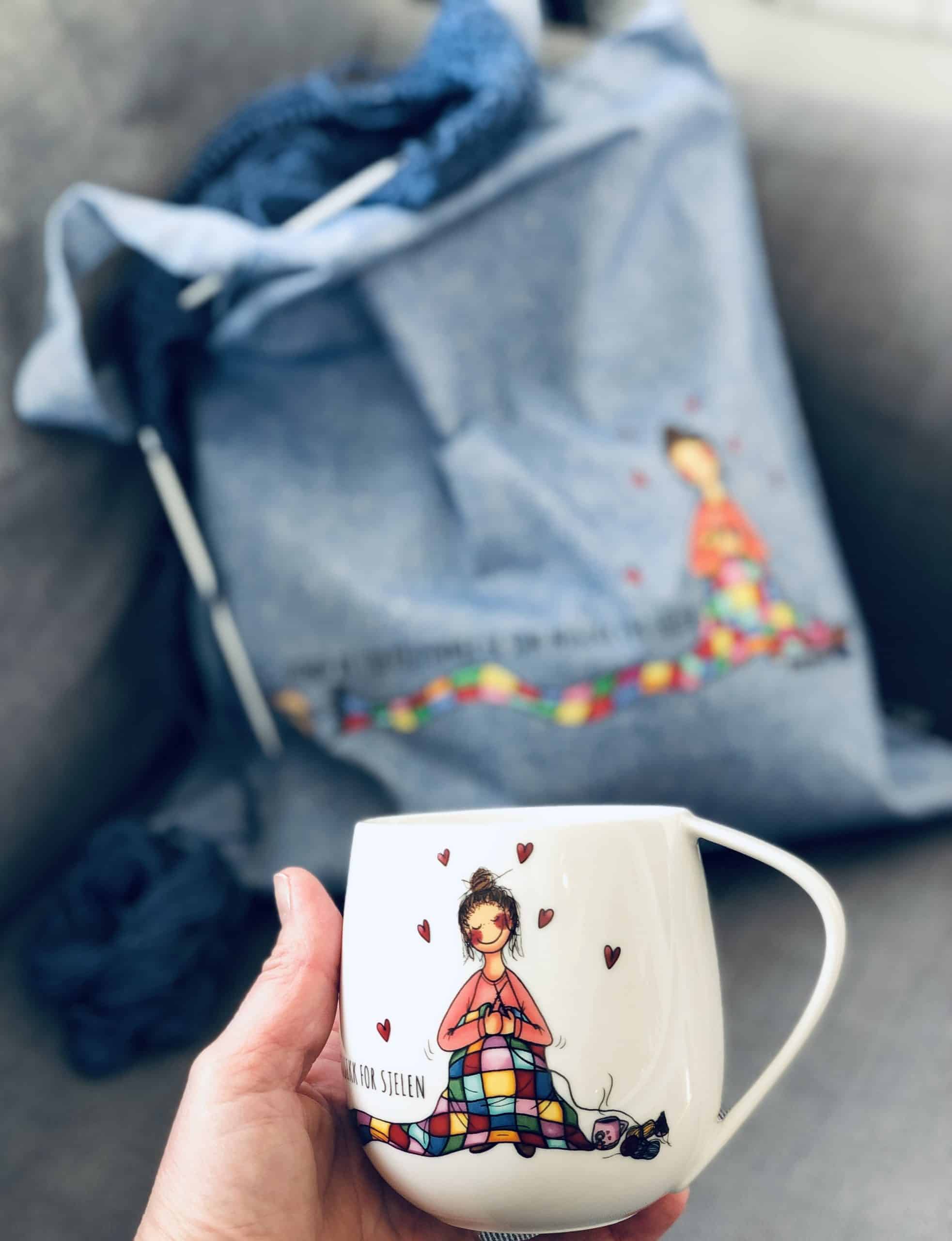 Lykkekoppen "Strikkekopp" - Bilde 3