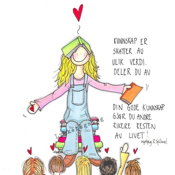 Illustrasjon - "Kunnskap»