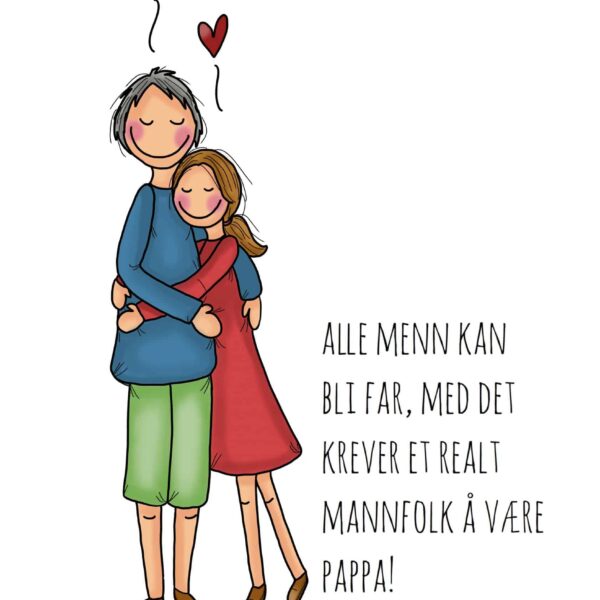 Illustrasjon - "Pappa"