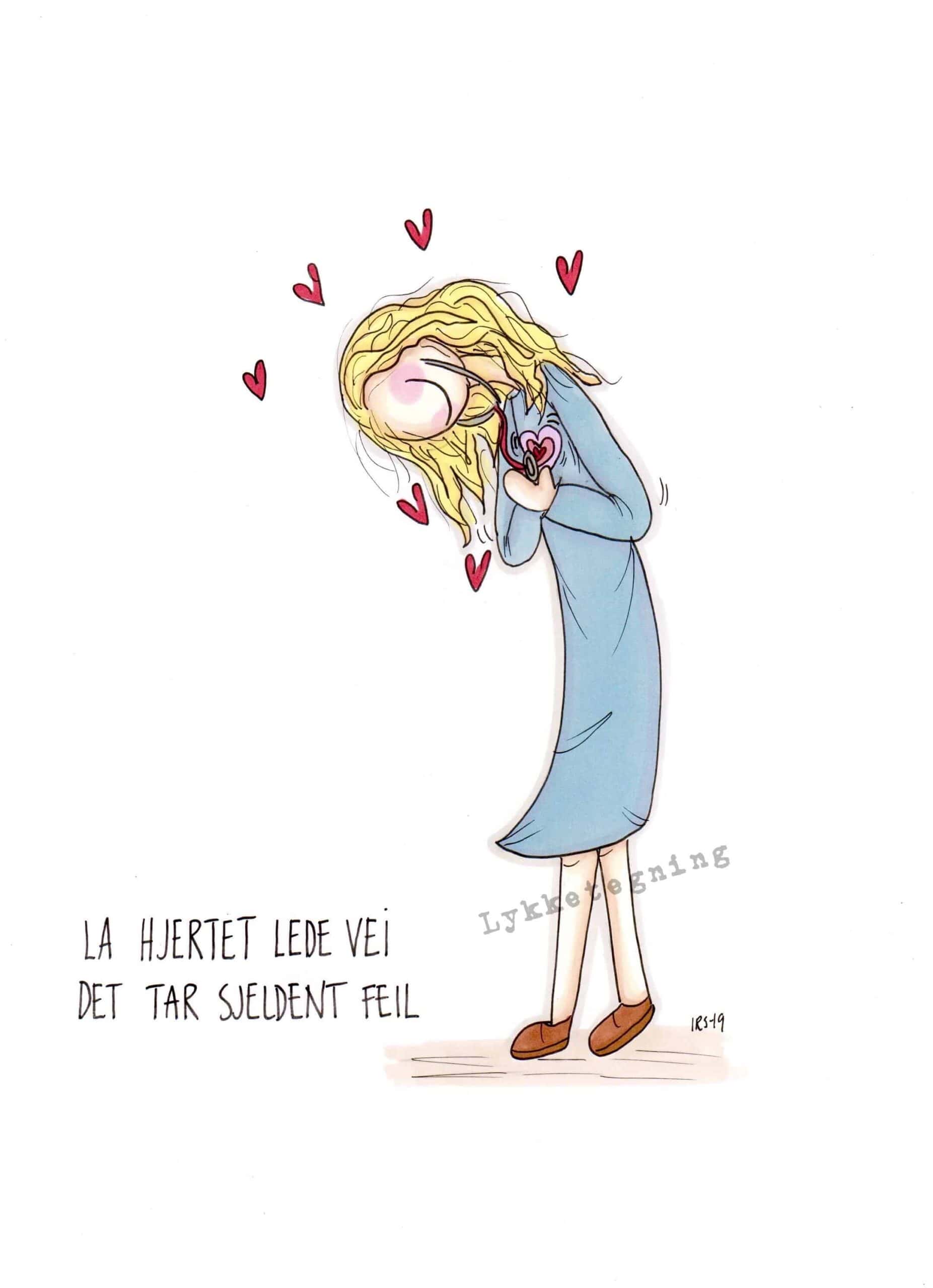 Illustrasjon "La hjertet lede vei"