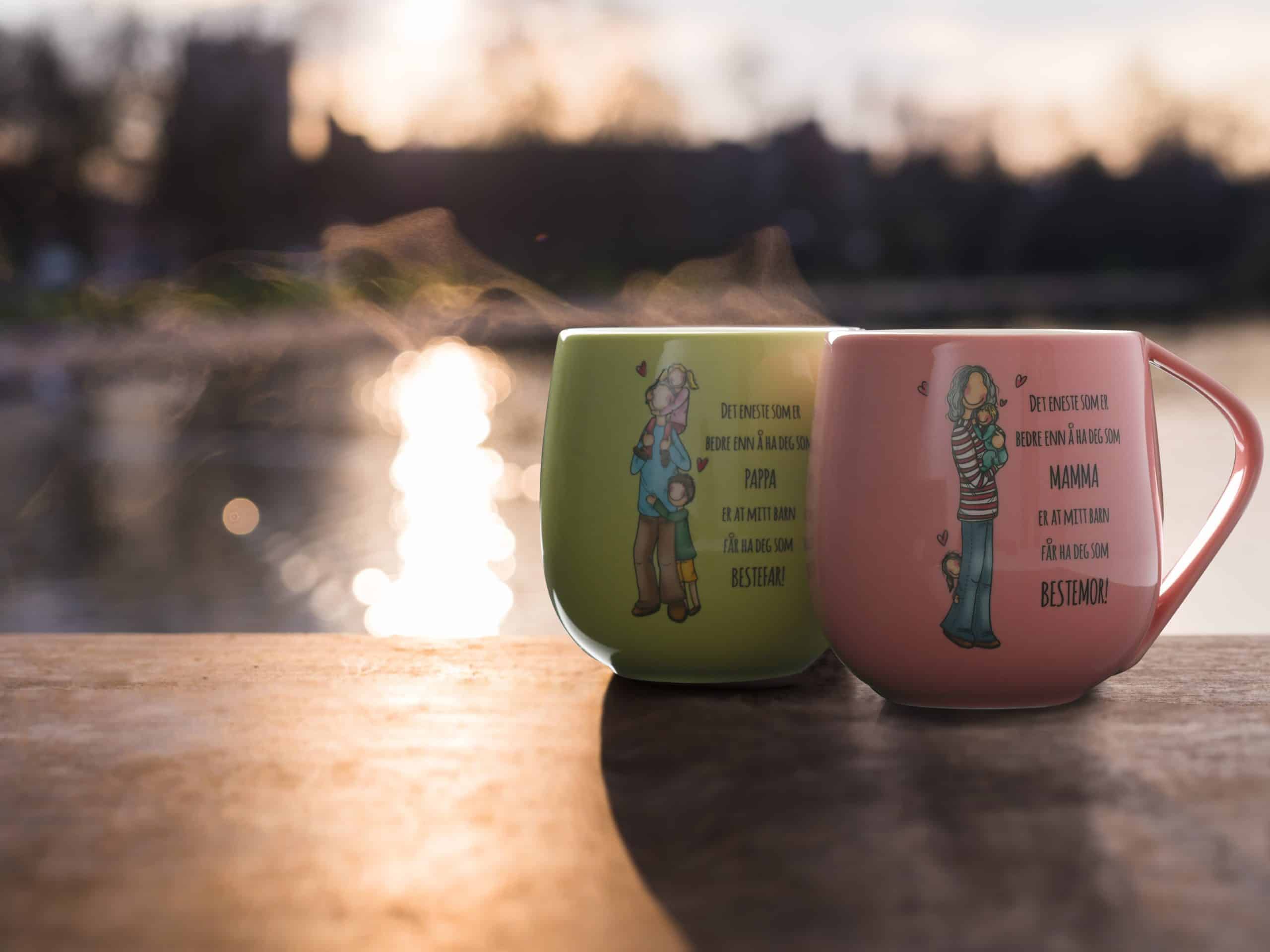 Lykkekopp til "BESTEFAR". (grønn) - Bilde 3