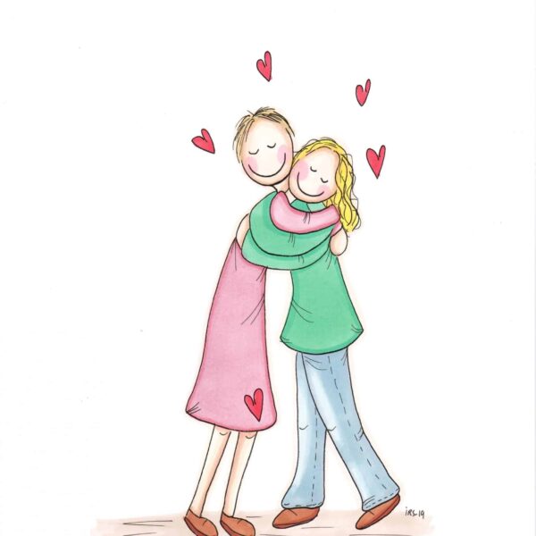 Illustrasjon - "Alt jeg har er din kjærlighet"