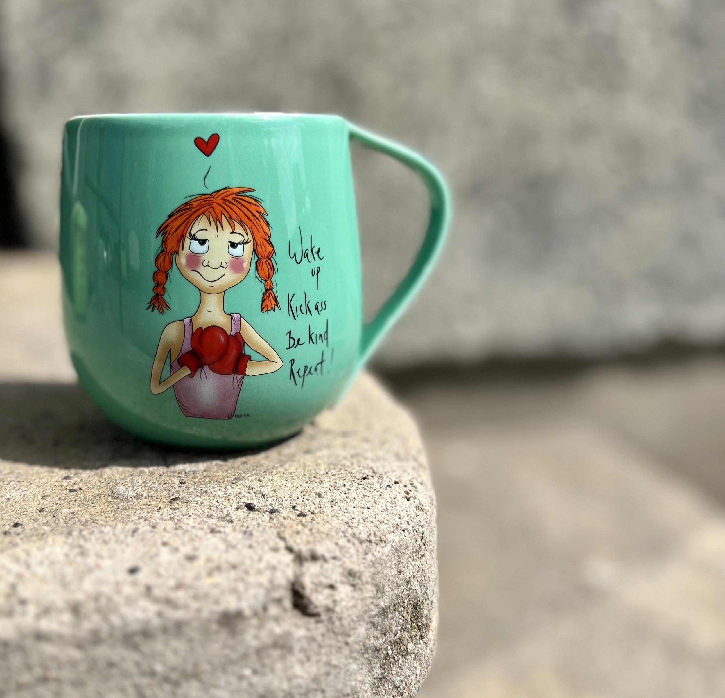 Lykketegning Mug: "Wake up" - Bilde 4