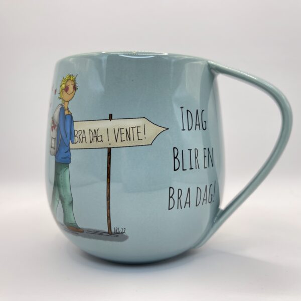Lykketegningkrus "Bra dag!"
