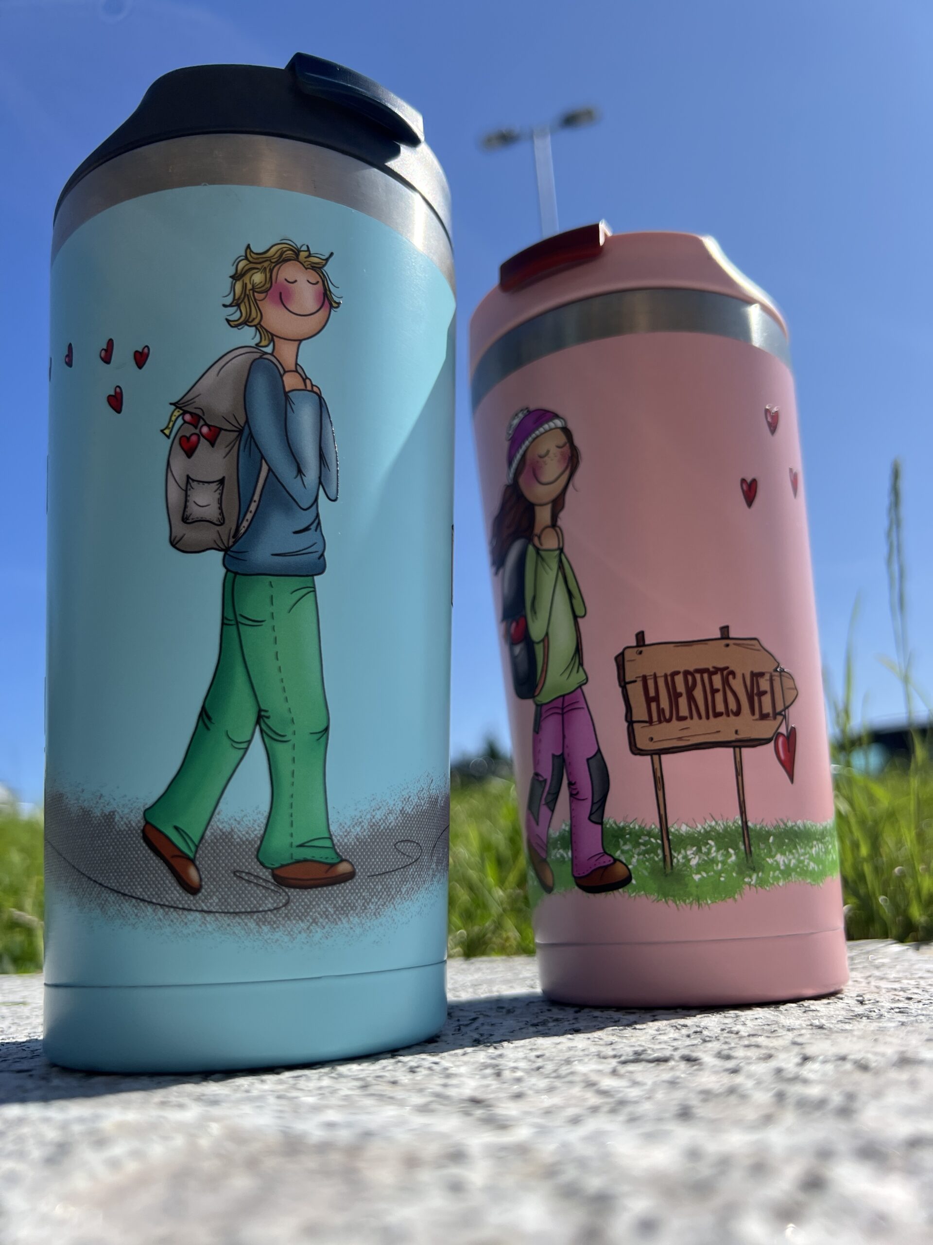 Bestselger blå termokopp - Bilde 3