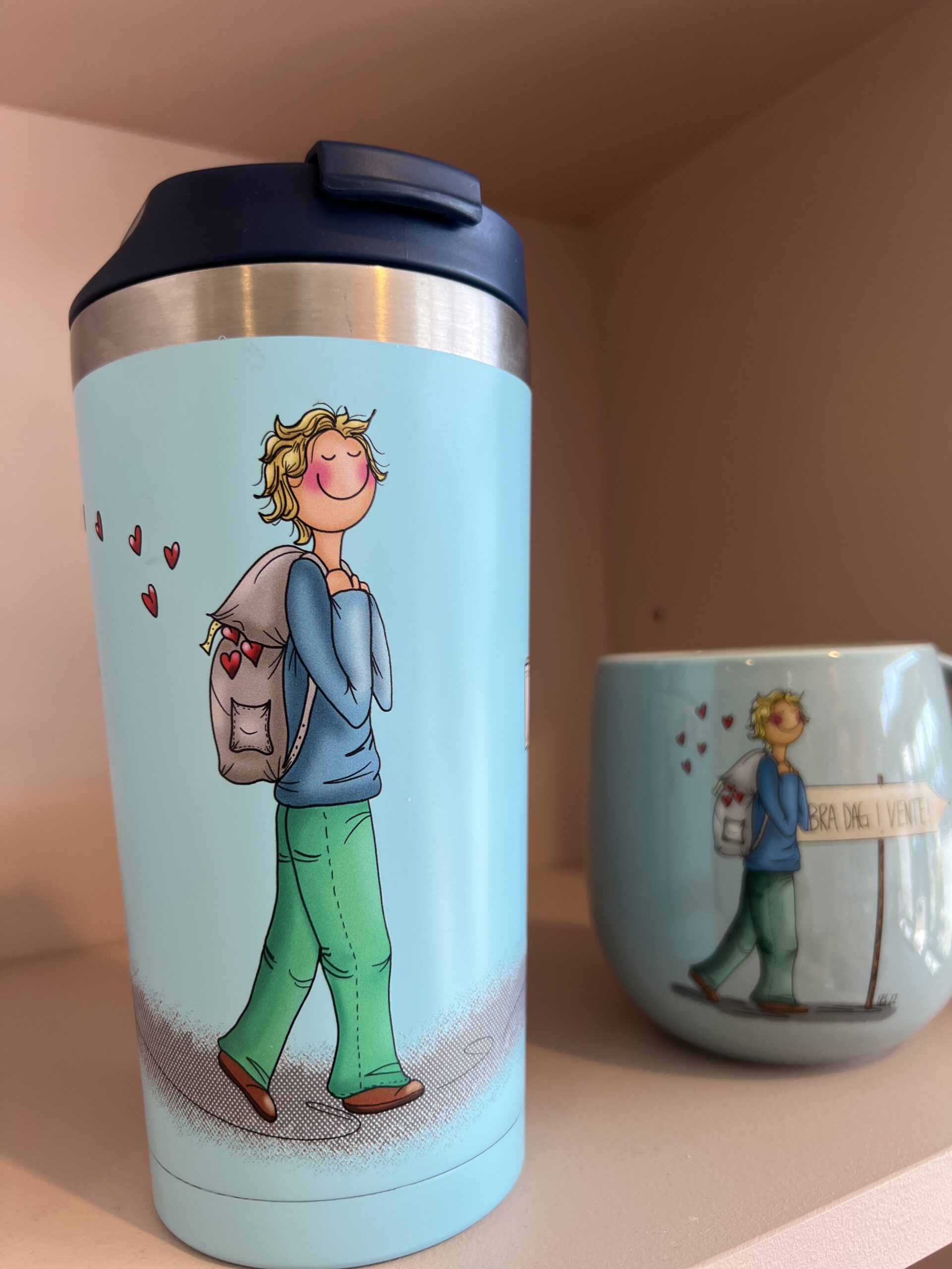 Bestselger blå termokopp - Bilde 2