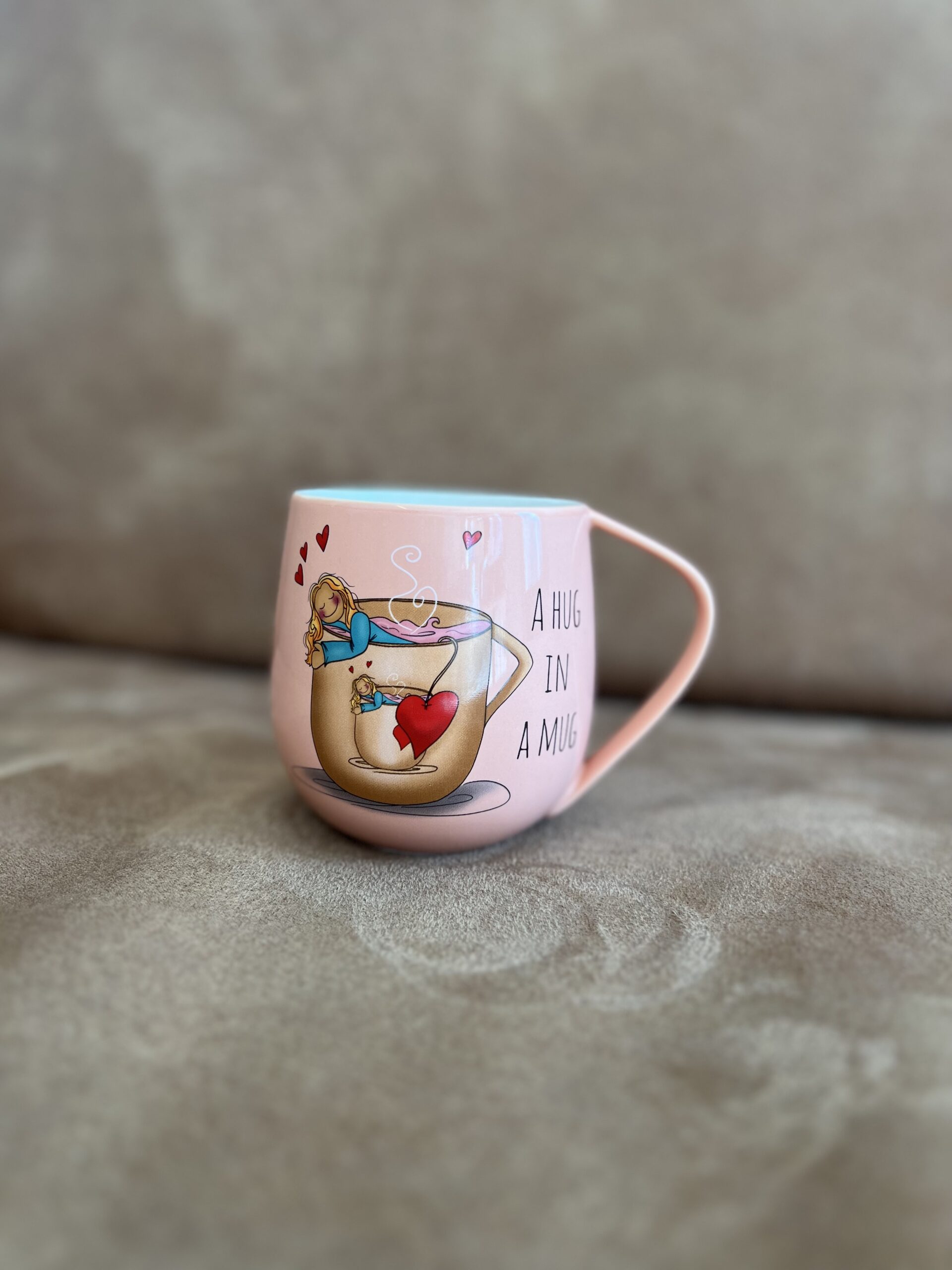 Lykketegning kopp: "Hug" - Bilde 2