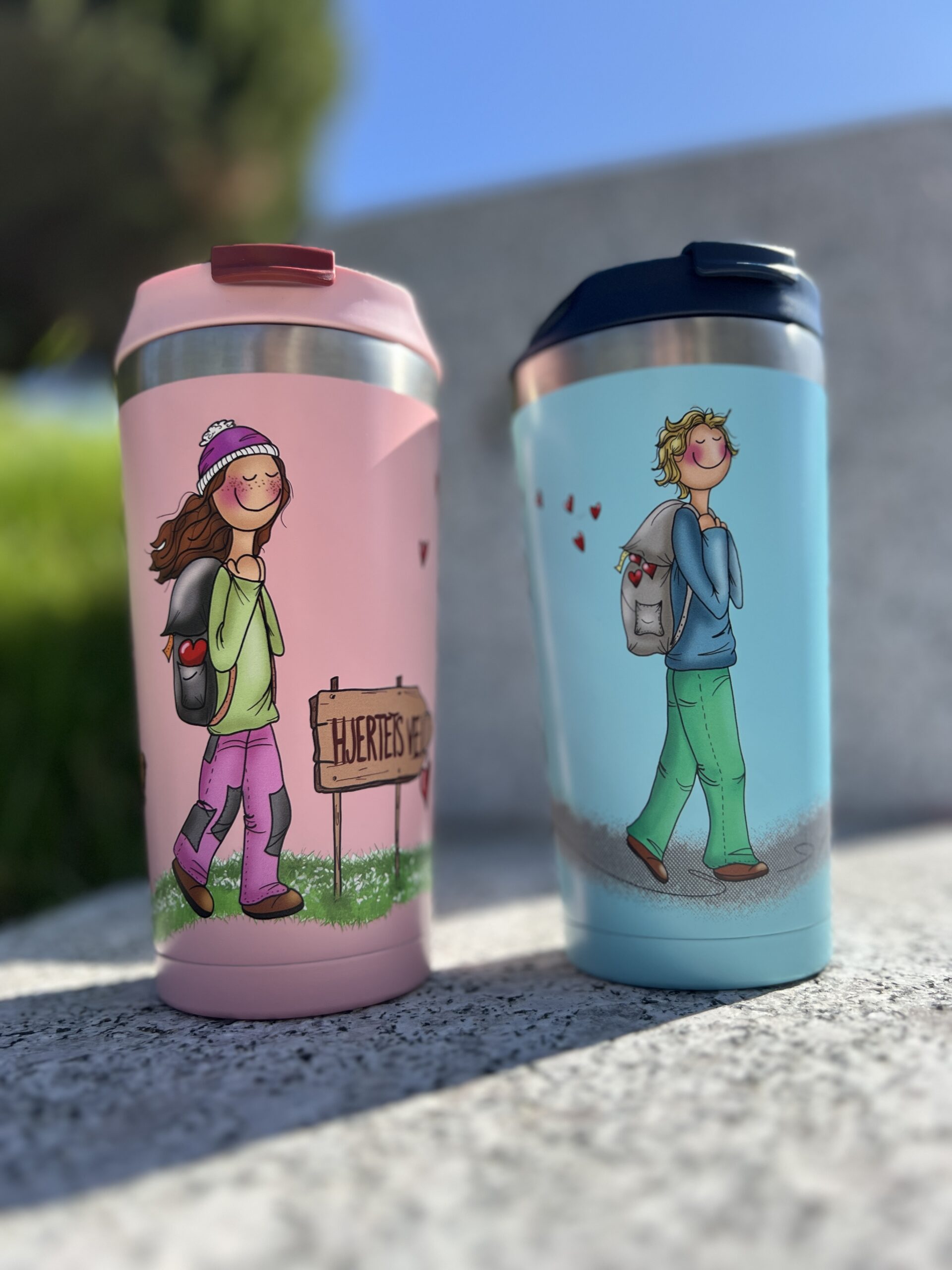 Bestselger blå termokopp - Bilde 5