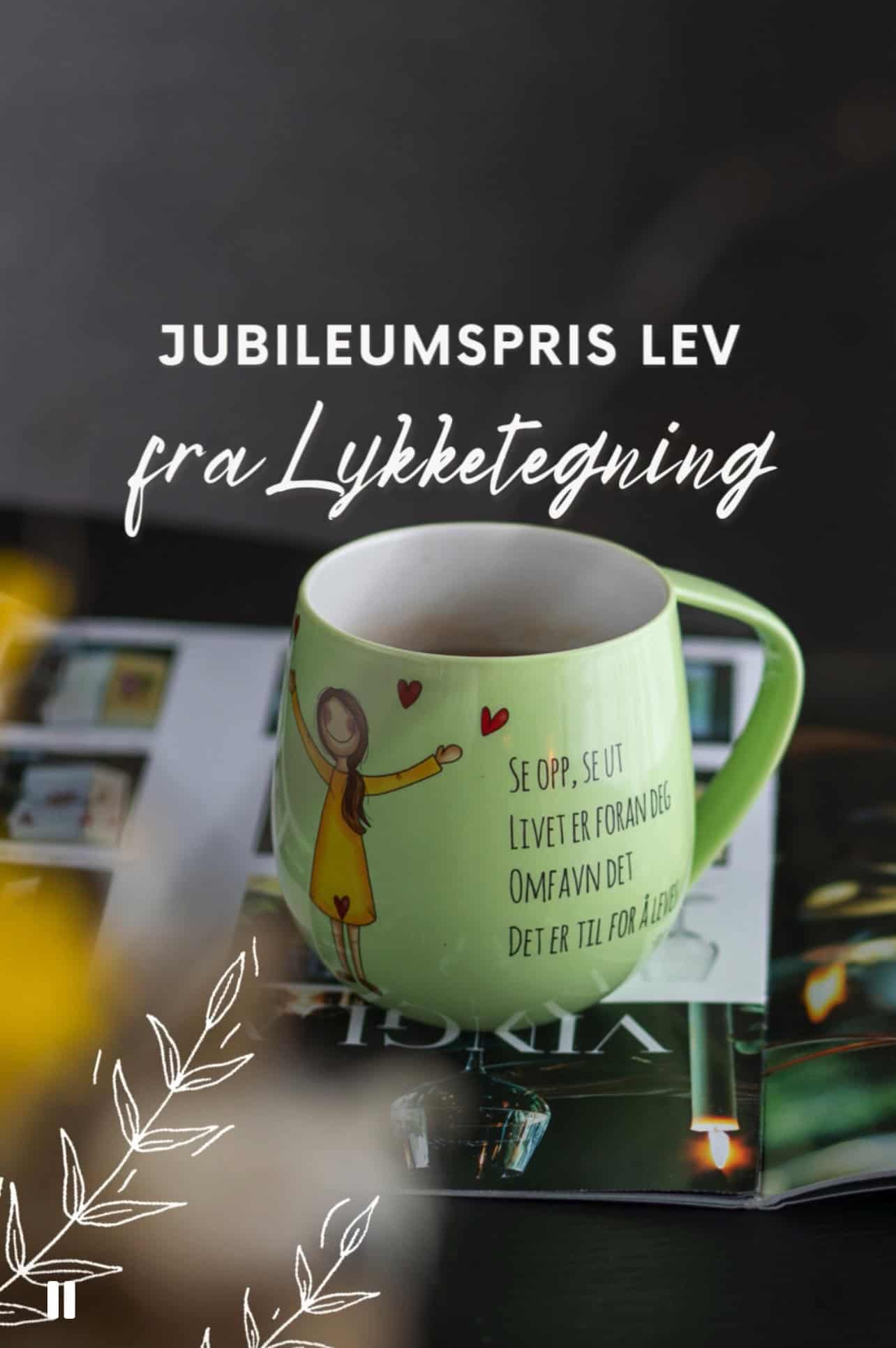 Tilbud på Lev kopp Lykketegning