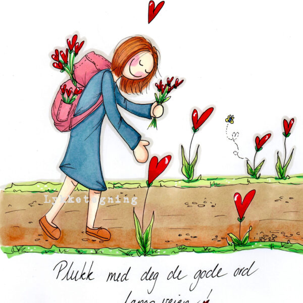 Illustrasjon om gode ord