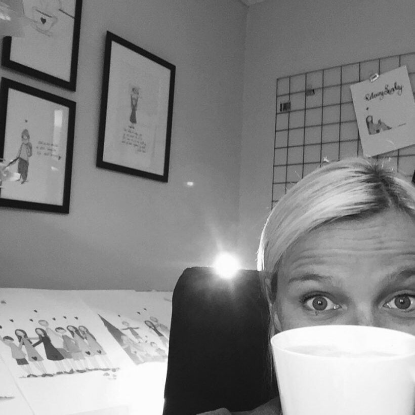 Har det fint på bøttekottet mitt :)