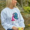Sweater round neck ; "Dance like no one is watching" - Bild 3