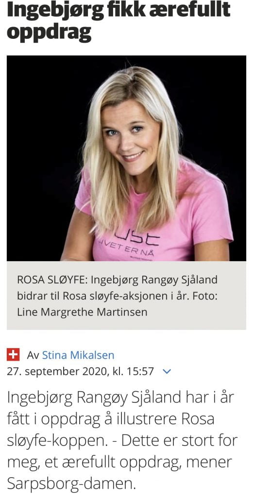 ROSA SLØYFE 2020