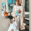 T-shirt "Blessed" Lykketegning