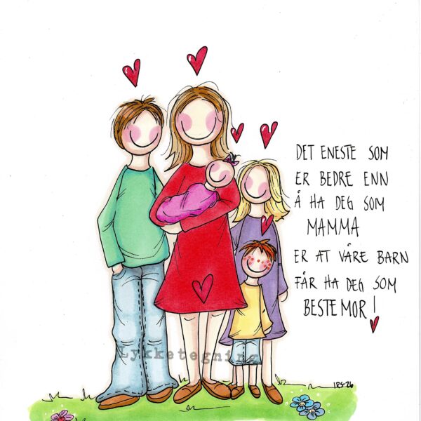 Tegning "Det eneste, der er bedre ..."