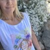 T-shirt "Blessed" Lykketegning - Billede 5