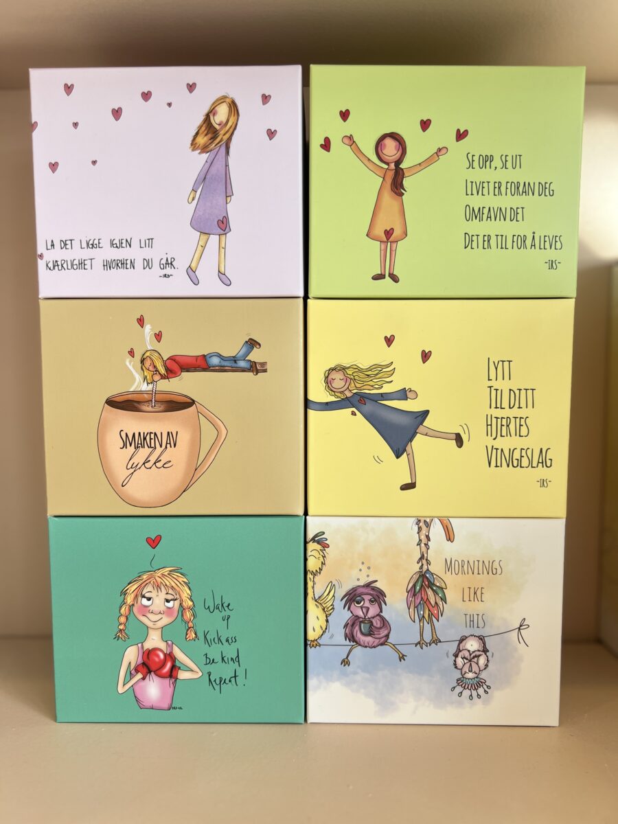 Beim Kauf von 6 Stück erhalten Sie 5 schöne Happiness-Tassen mit verschiedenen Motiven.