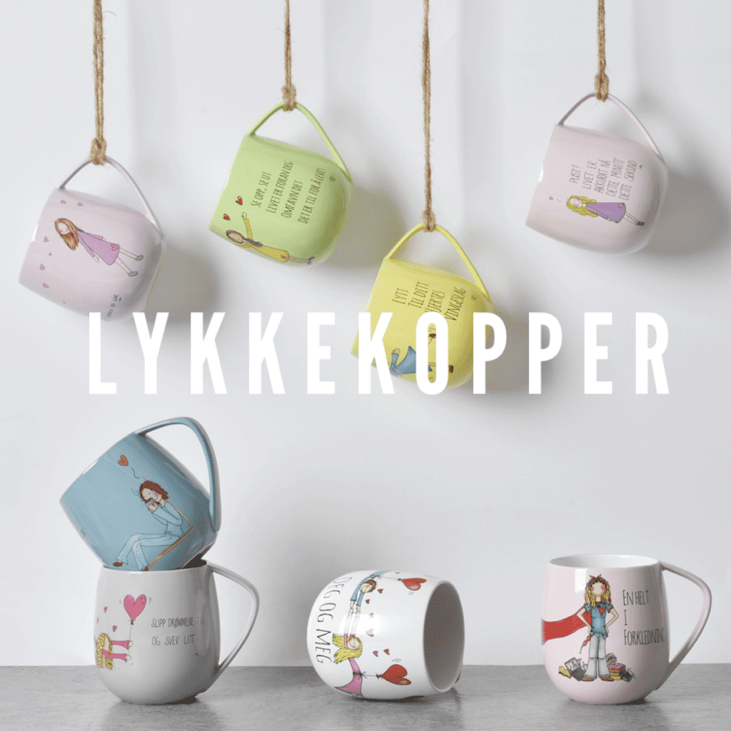 Lykkekopper Lykketegning