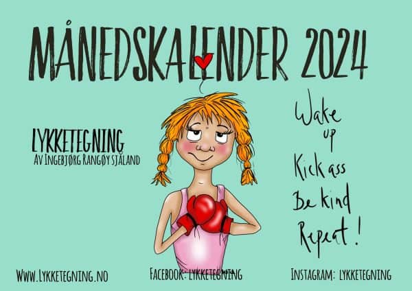 Månedskalender for 2024
