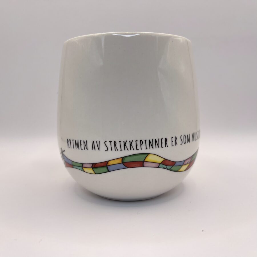 Lykkekoppen "Strikkekopp" - Bild 4