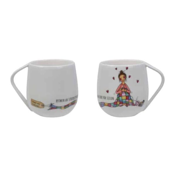 Happiness cup "Knitting cup"