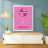 Tegning/Poster fra Lykketegning "Easy peasy lemon squeezy" - Image 2