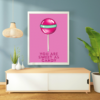 Tegning "Søtnos/You are sweet as candy" Trykk - Imagen 4