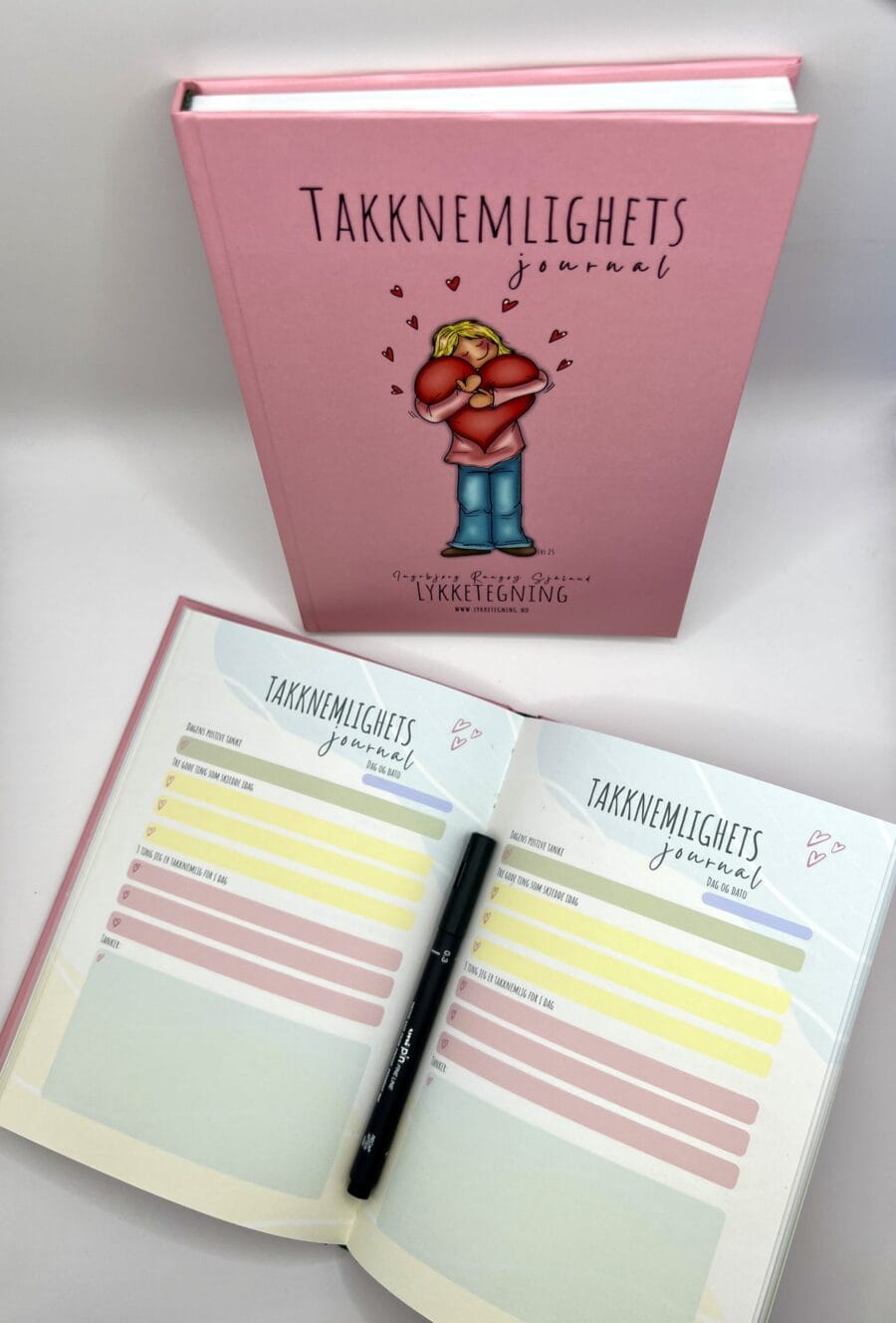 Takknemlighets-journal fra Lykketegning - Image 2