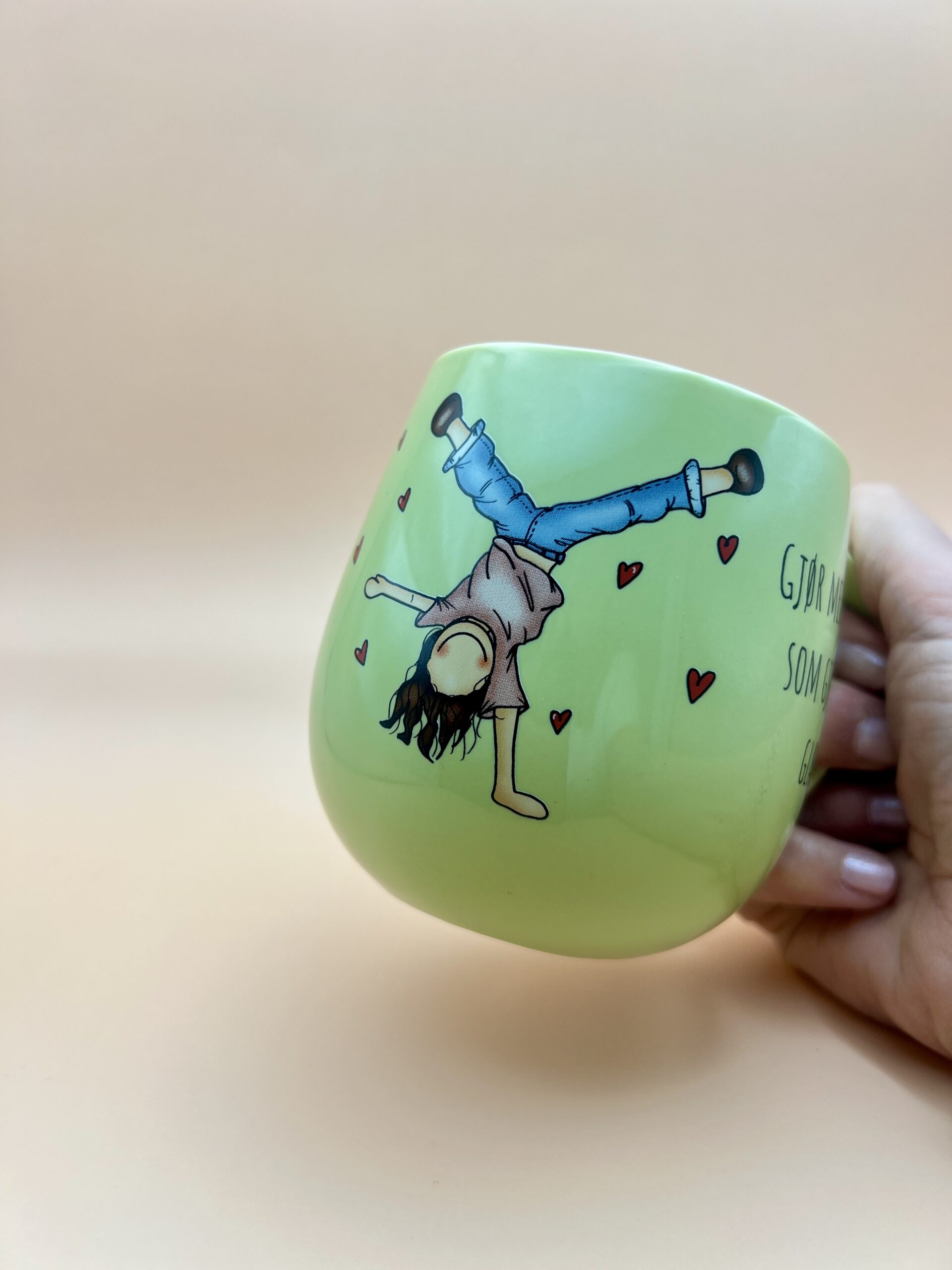 Nyhet! Lykkekopp fra Lykketegning "Glede" - Bilde 5