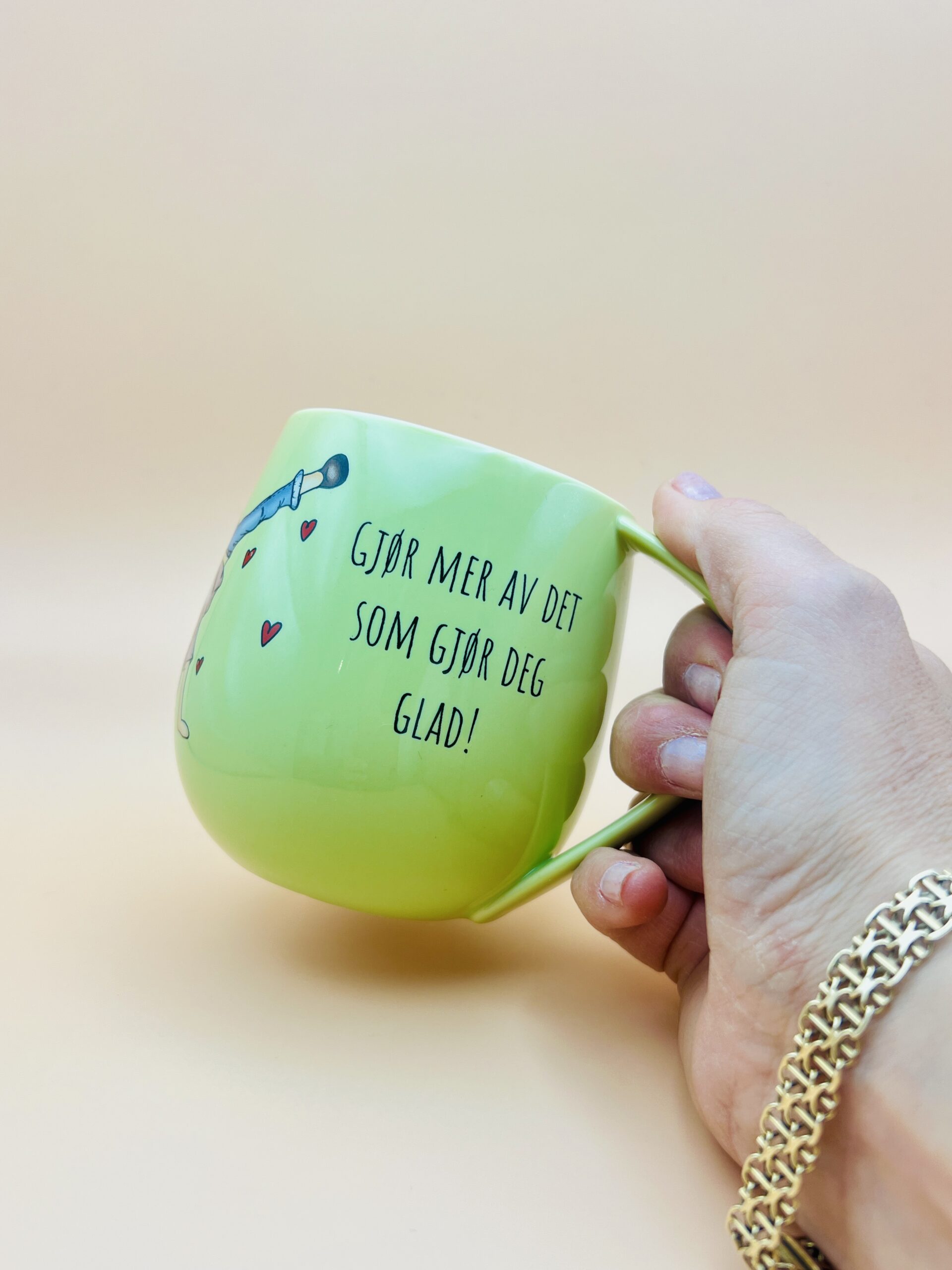 Nyhet! Lykkekopp fra Lykketegning "Glede" - Bilde 7