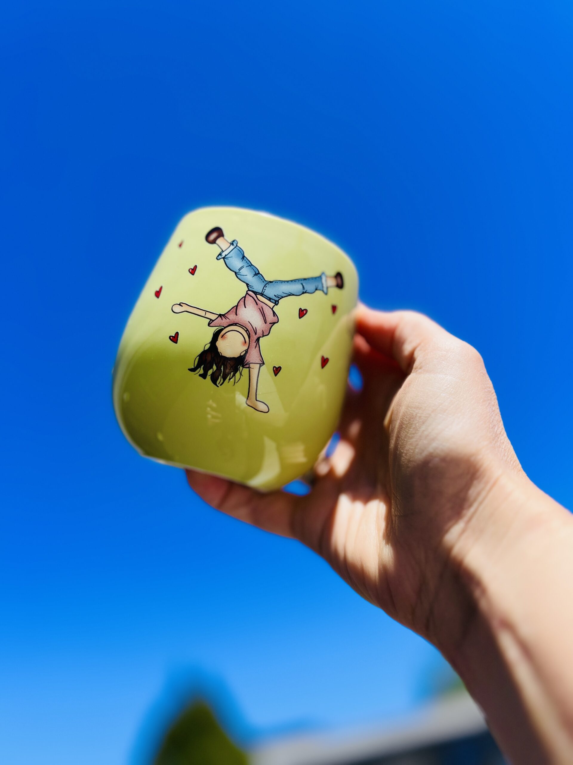 Nyhet! Lykkekopp fra Lykketegning "Glede" - Bilde 11