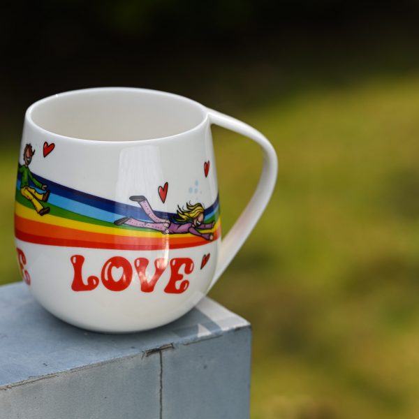 "Choose Love"-mug from Lykketegning