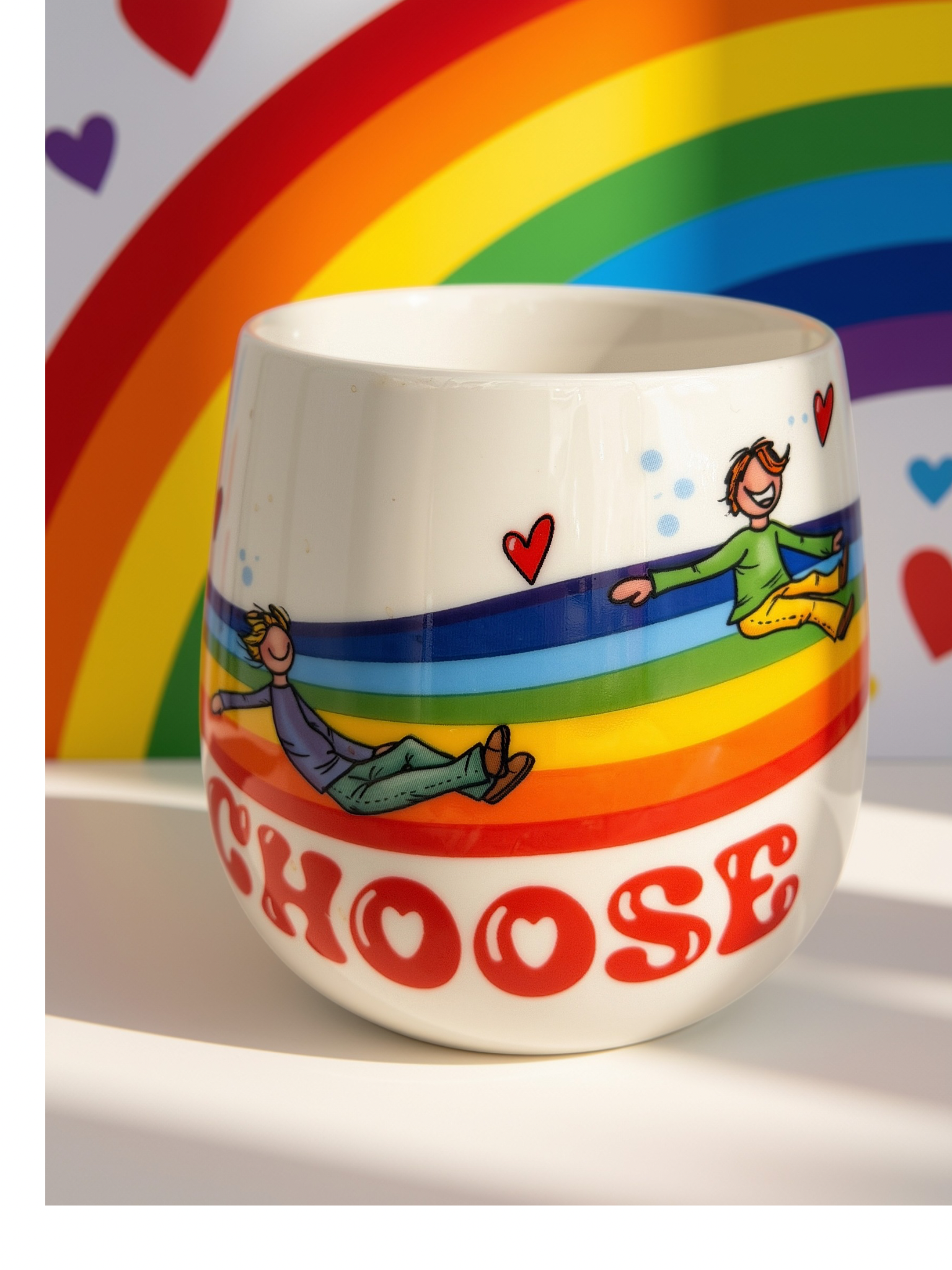 "Choose Love"-mug from Lykketegning - Bilde 2