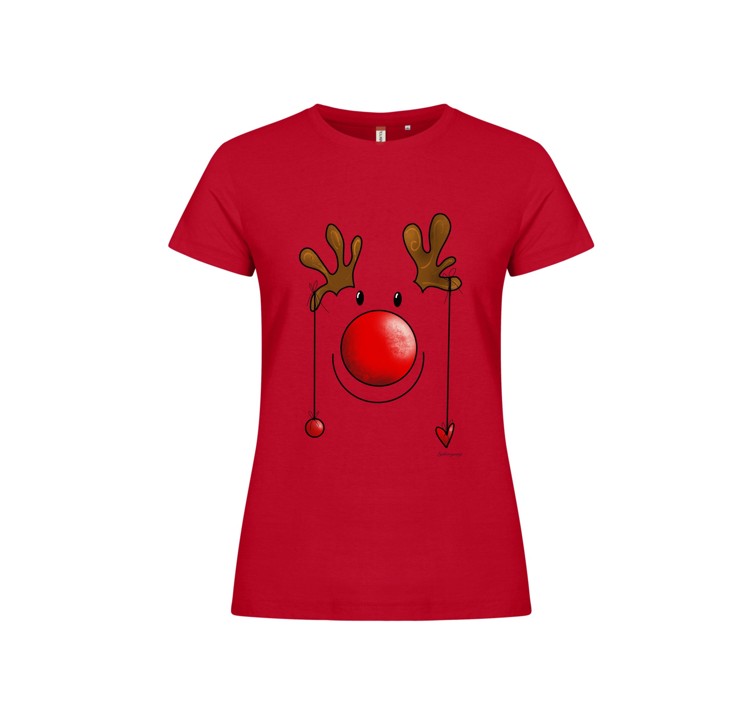 T-skjorte fra Lykketegning; God jul - Image 8
