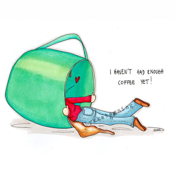 coffee Lykketegning tegning